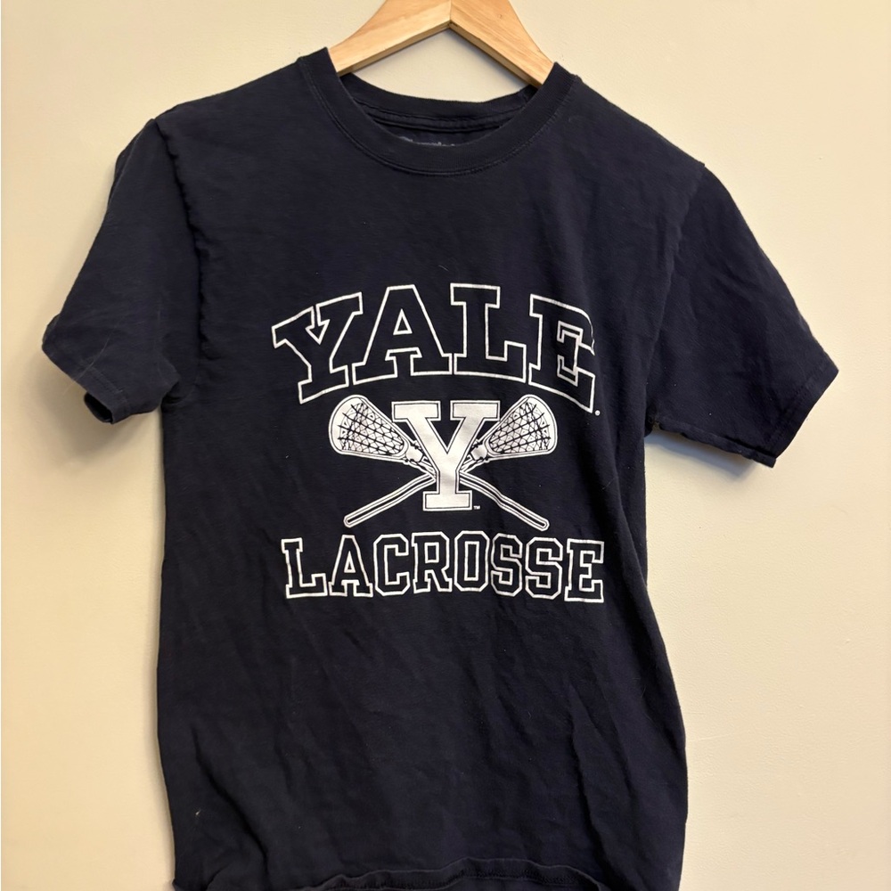 *SOLD* Yale Lacrosse Navy T-Shirt
